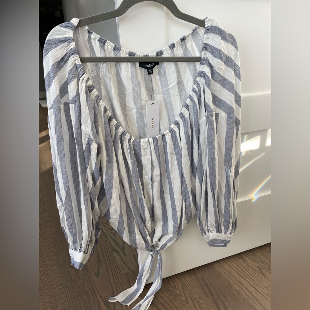 Women’s VICI off the shoulder Blouse Top Size Large  NEW WITH TAG